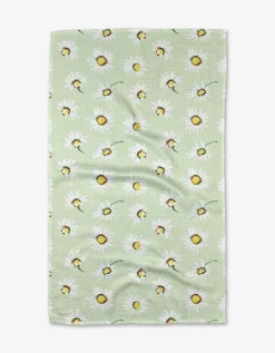 GEOMETRY Daisy Field Tea Towel
