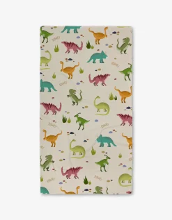 GEOMETRY Dancing Dinos Luxe Bath Towel