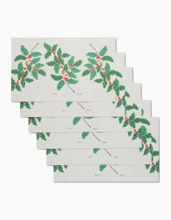 GEOMETRY December Holly Not Paper Towel