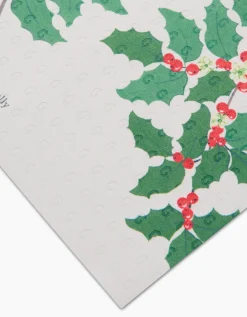 GEOMETRY December Holly Not Paper Towel