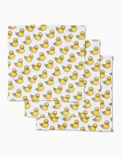 GEOMETRY Duckies Luxe Washcloth Set