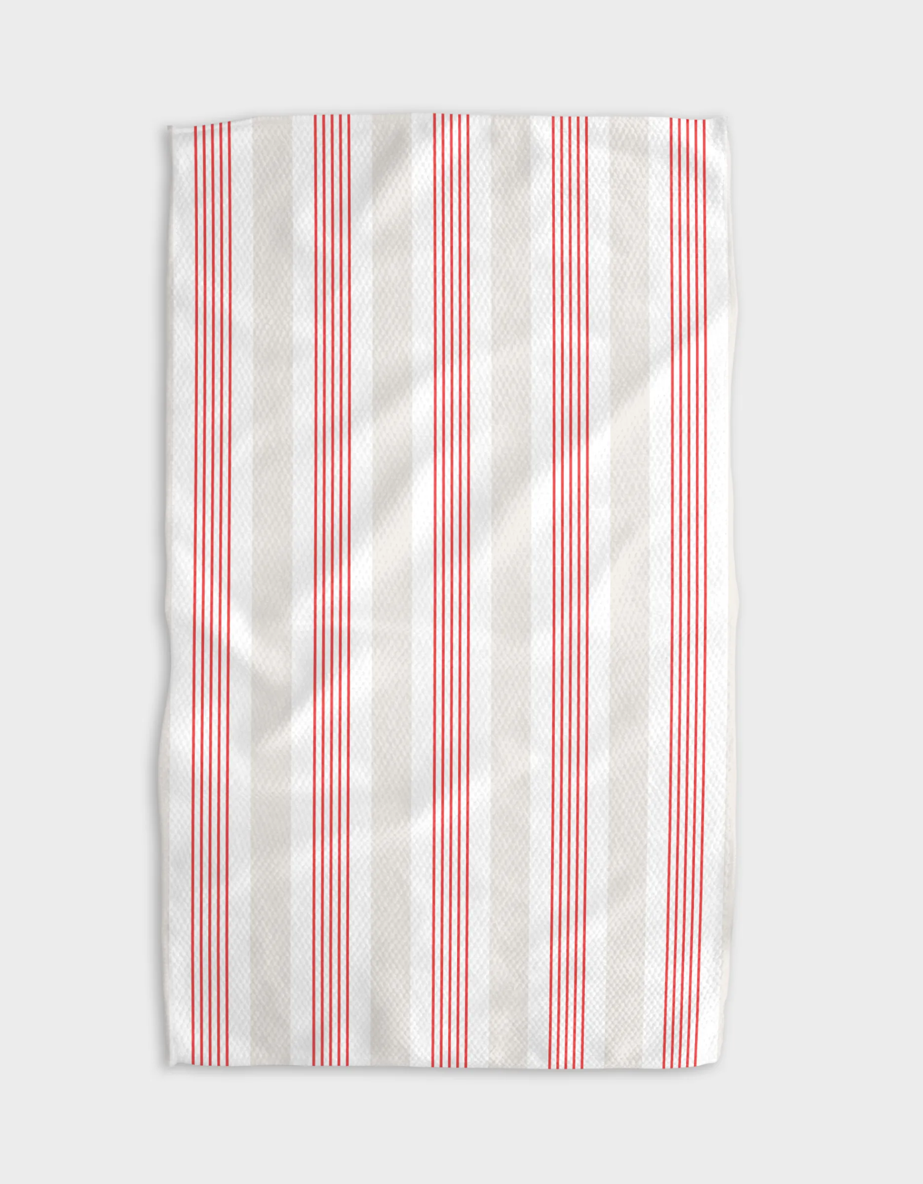 GEOMETRY Earn Your Stripes - Candy Apple Tea Towel