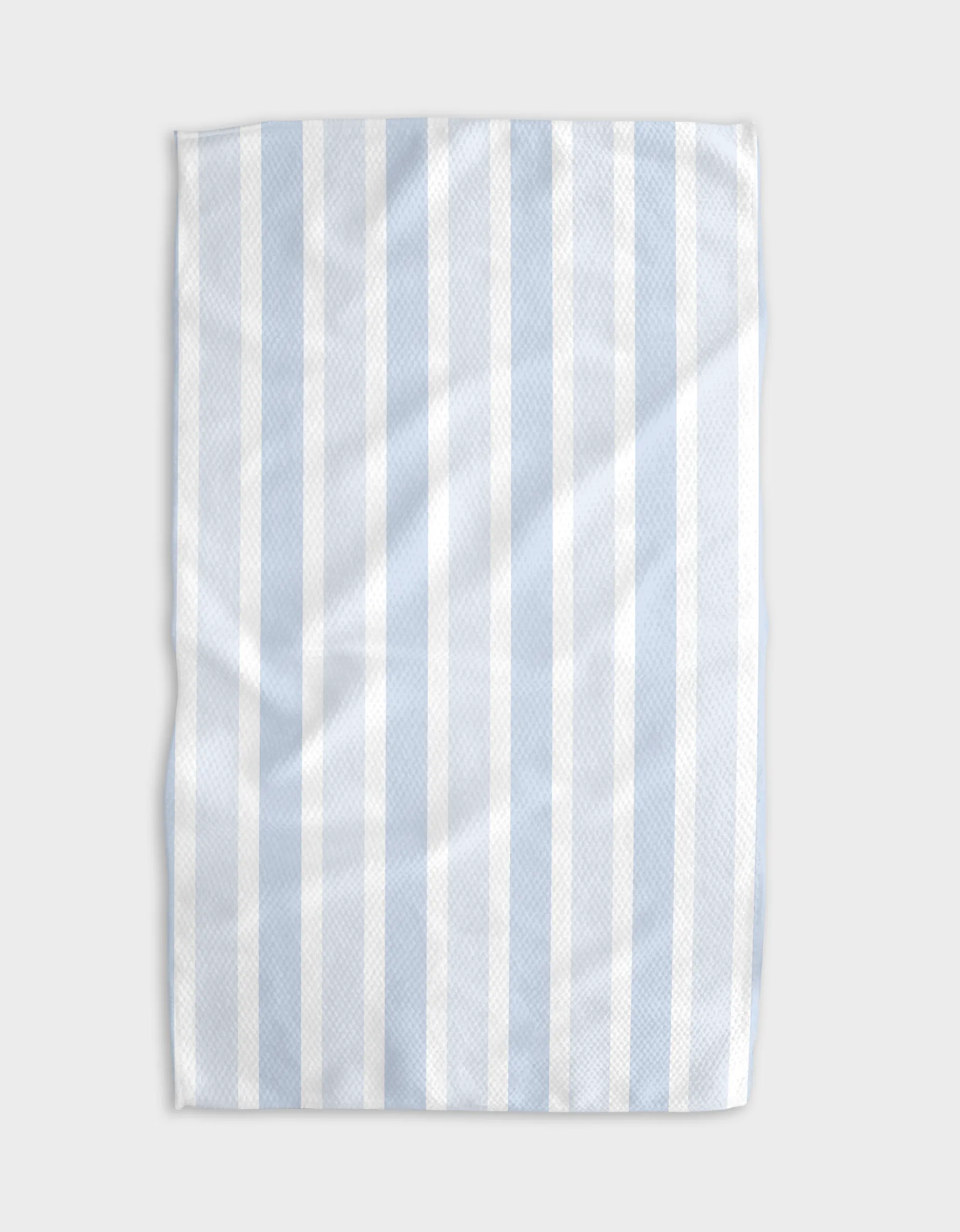 GEOMETRY Earn Your Stripes - Light Blue Tea Towel