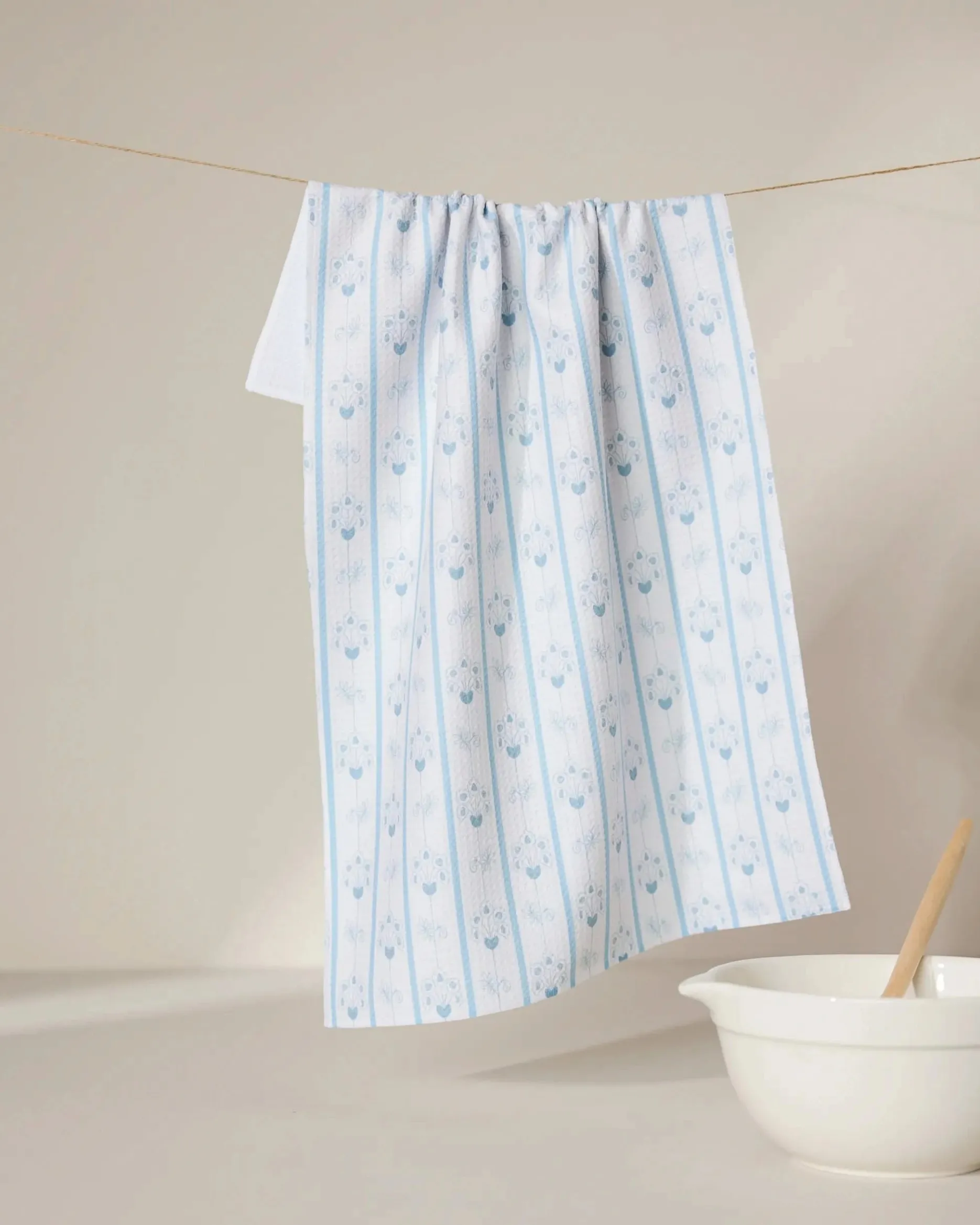 GEOMETRY Edith's English Cottage Tea Towel