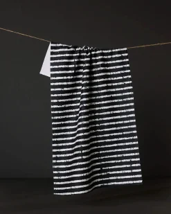 GEOMETRY Eerie Stripe Tea Towel