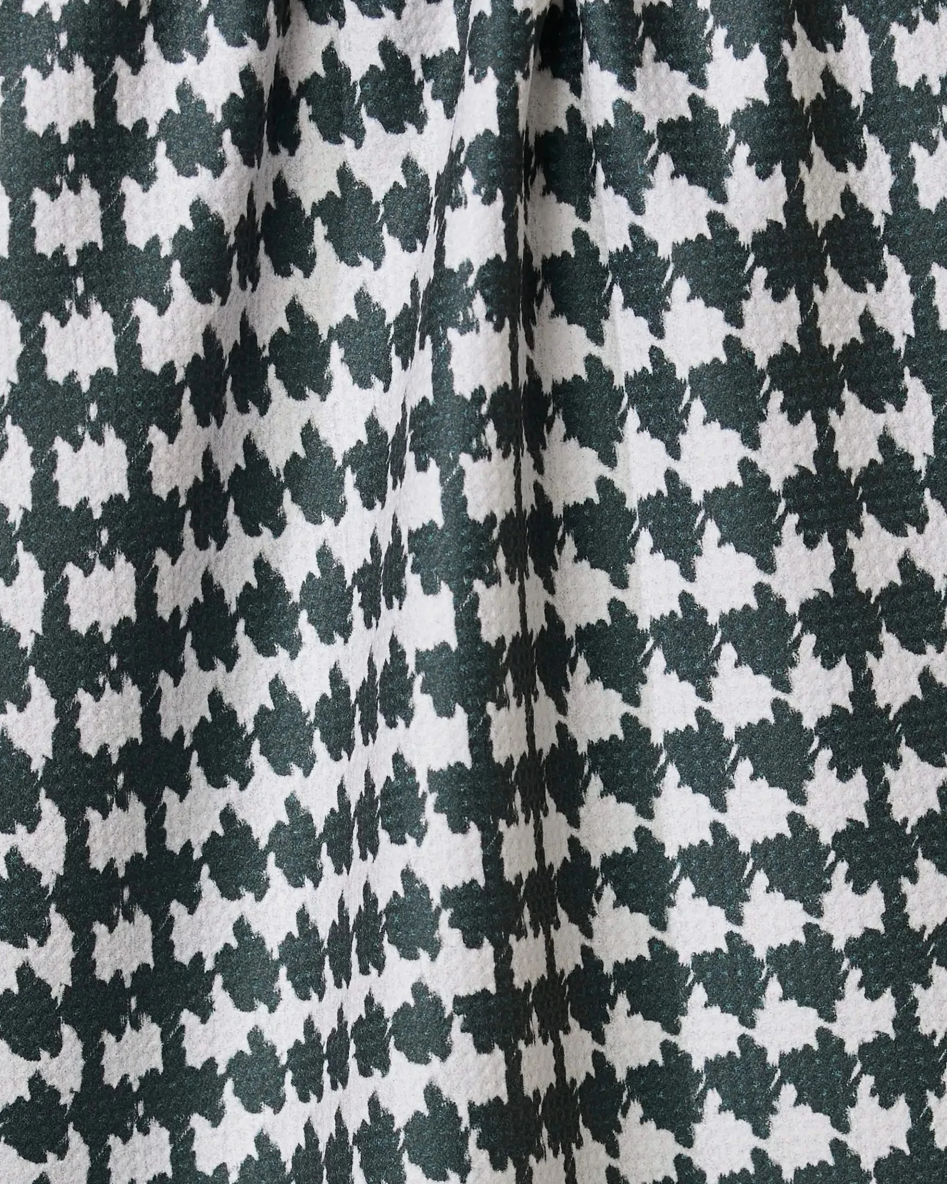 GEOMETRY Electric Houndstooth Black Tea Towel