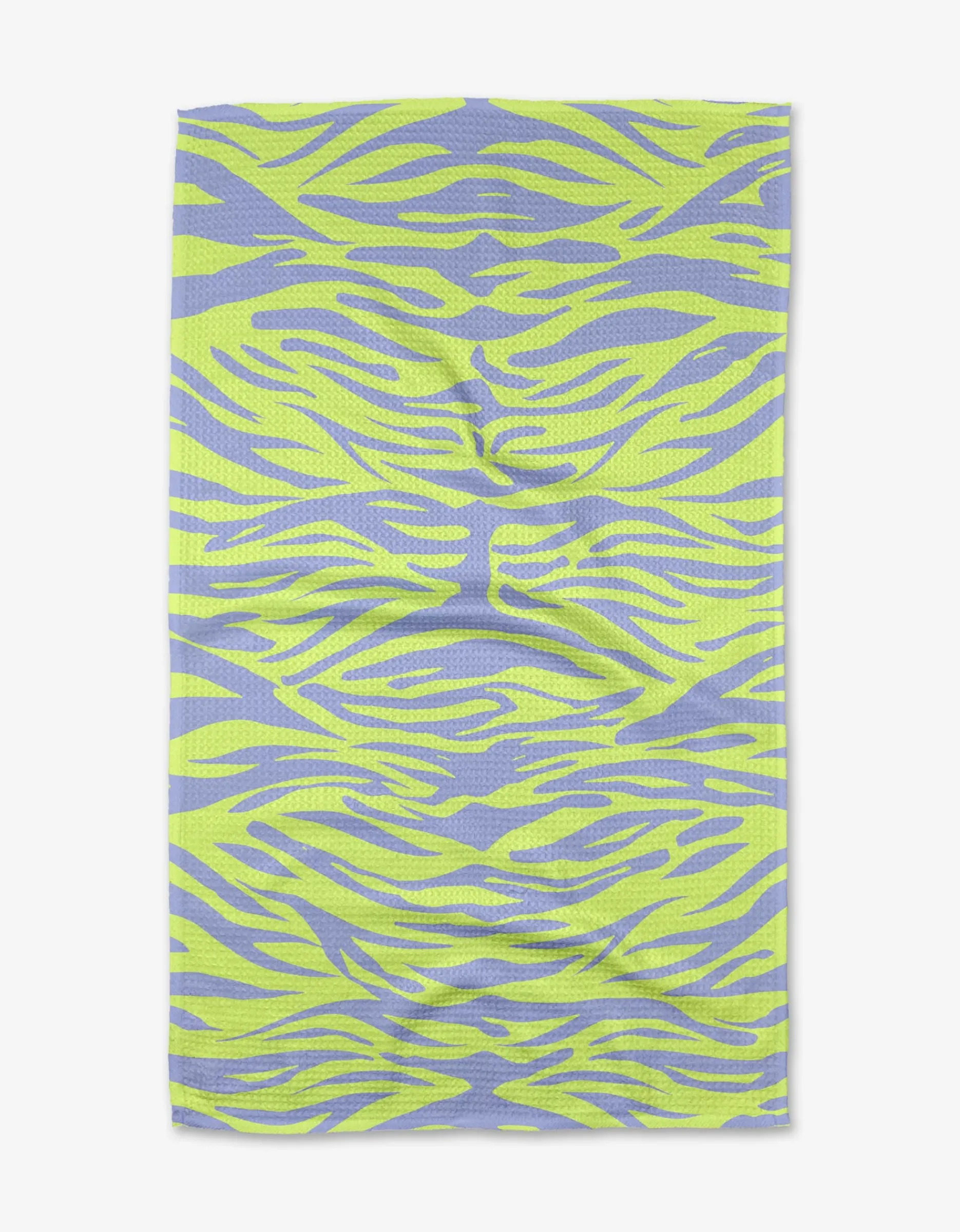 GEOMETRY Electric Tiger Tea Towel