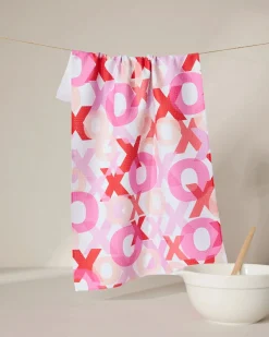 GEOMETRY Embrace Tea Towel