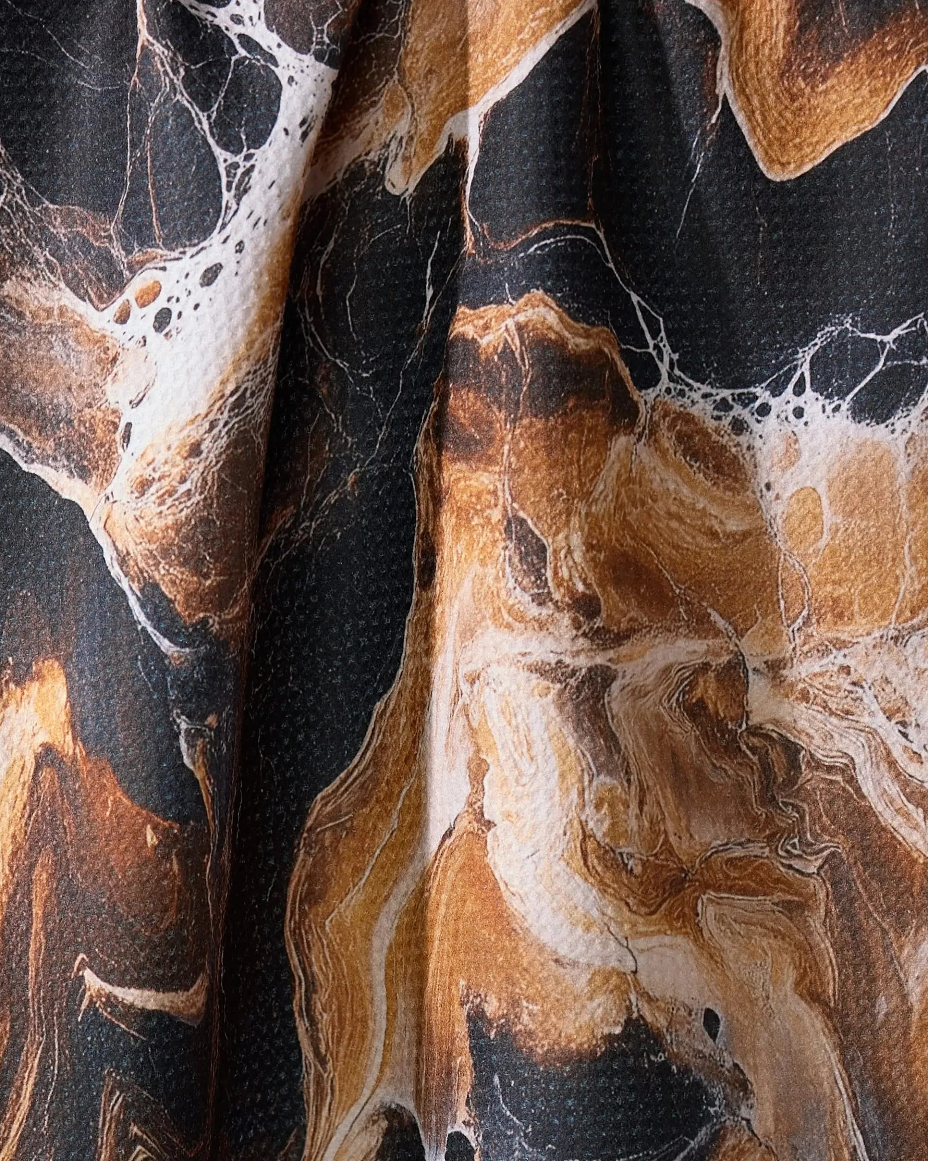 GEOMETRY Emperador Tea Towel