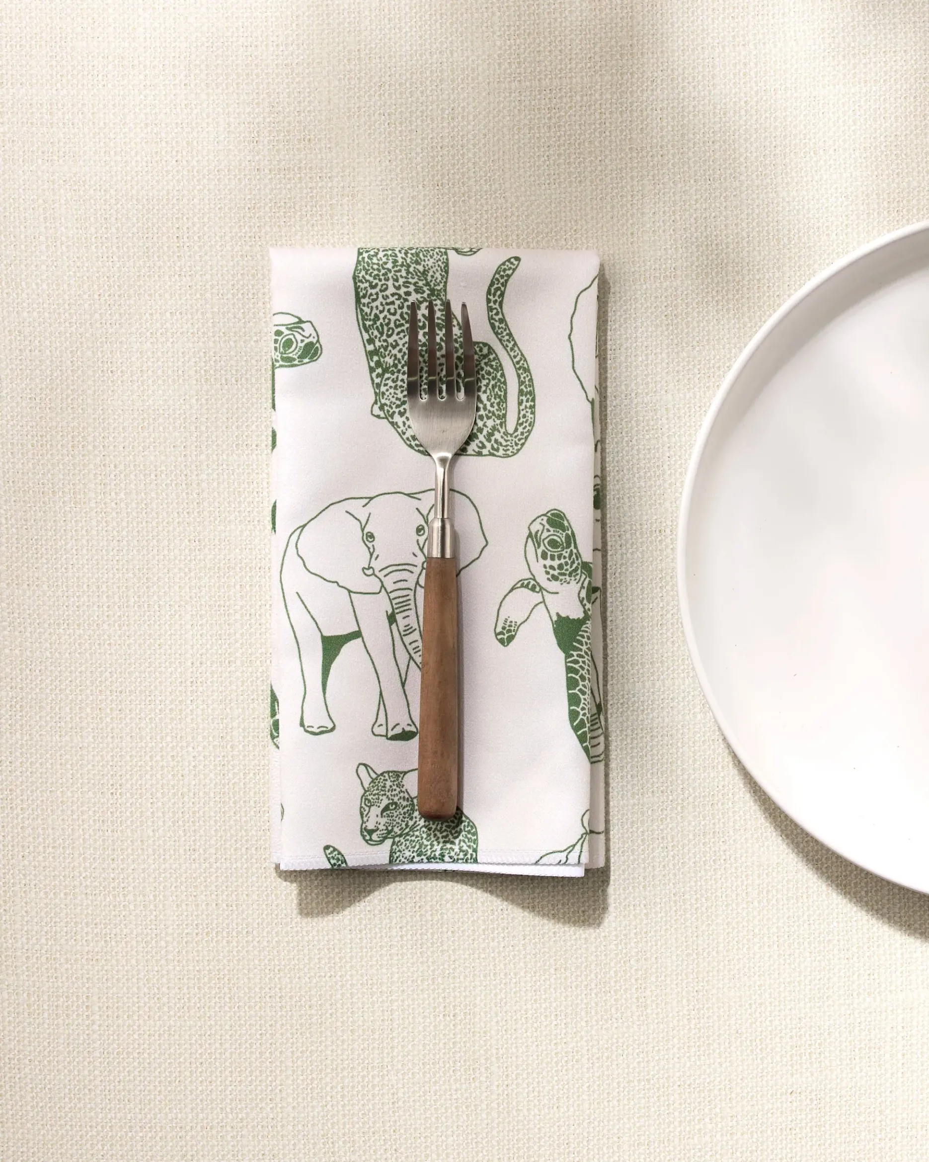 GEOMETRY Endangered Dinner Napkin Set