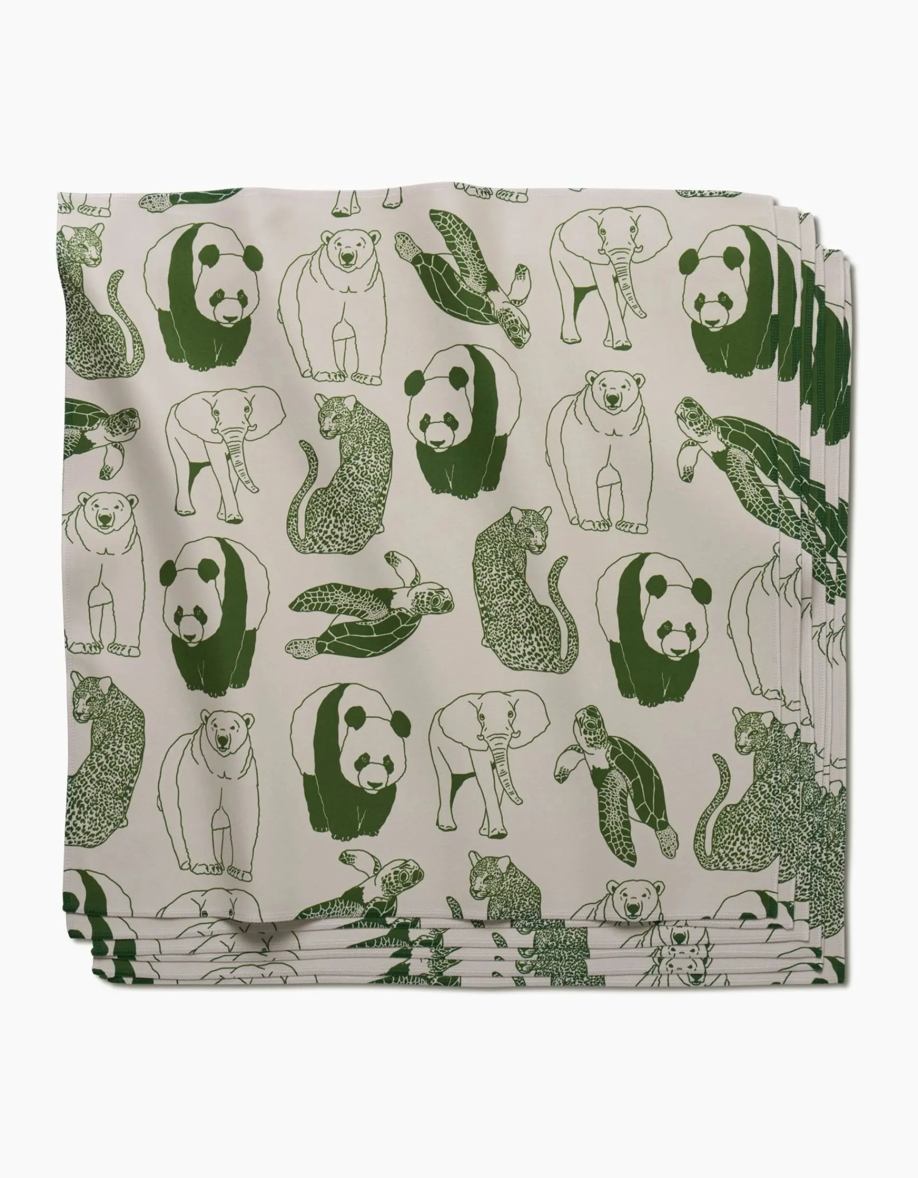 GEOMETRY Endangered Dinner Napkin Set