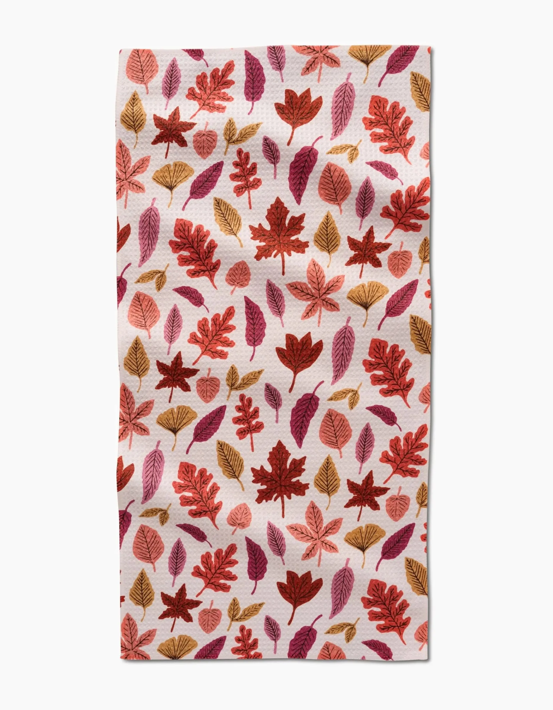 GEOMETRY Fall Leaves Bar Towel