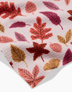 GEOMETRY Fall Leaves Bar Towel