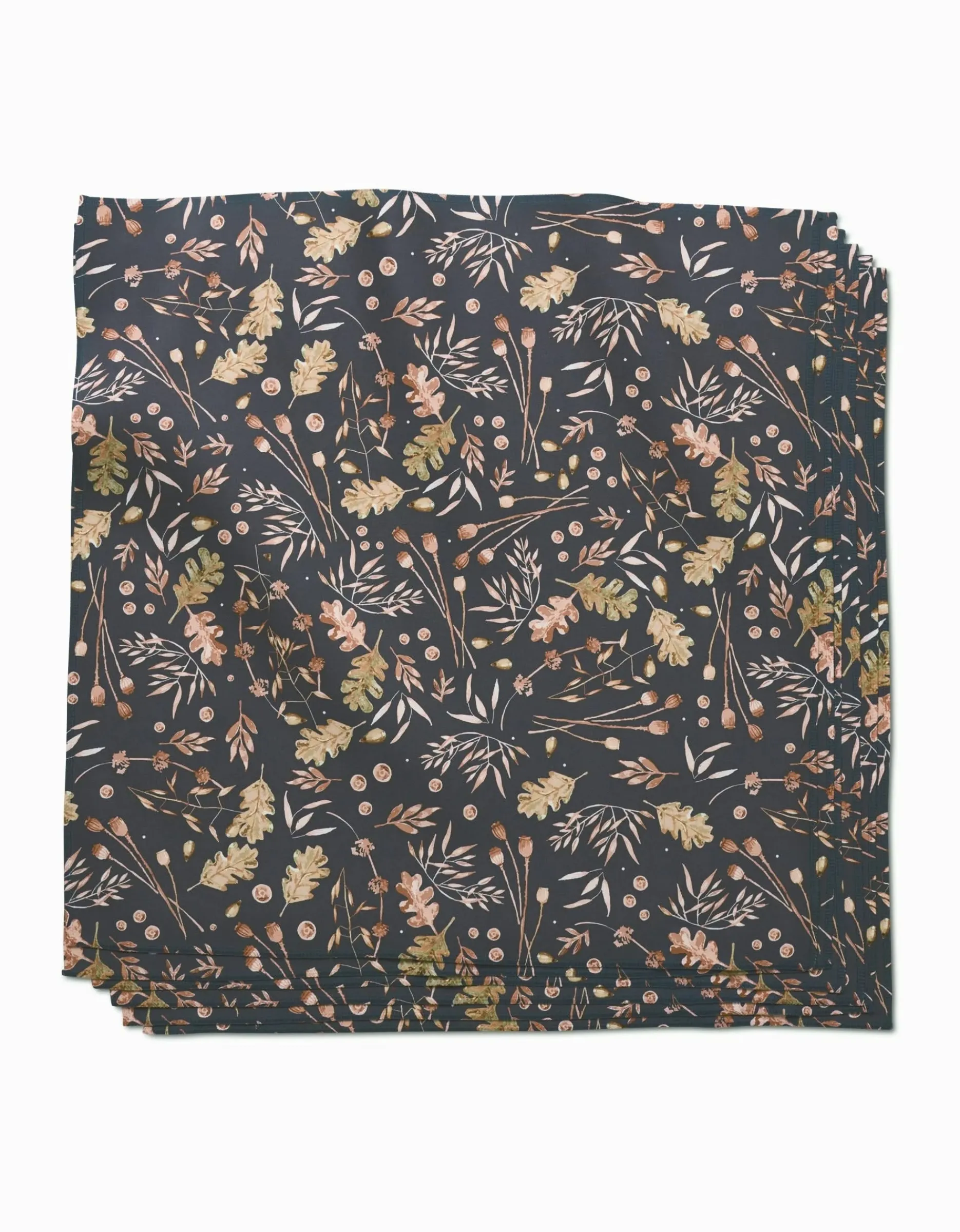 GEOMETRY Fallen Oak Dinner Napkin Set