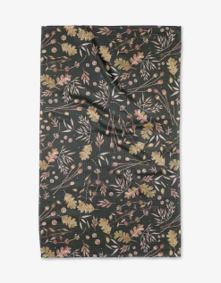 GEOMETRY Fallen Oak Tea Towel