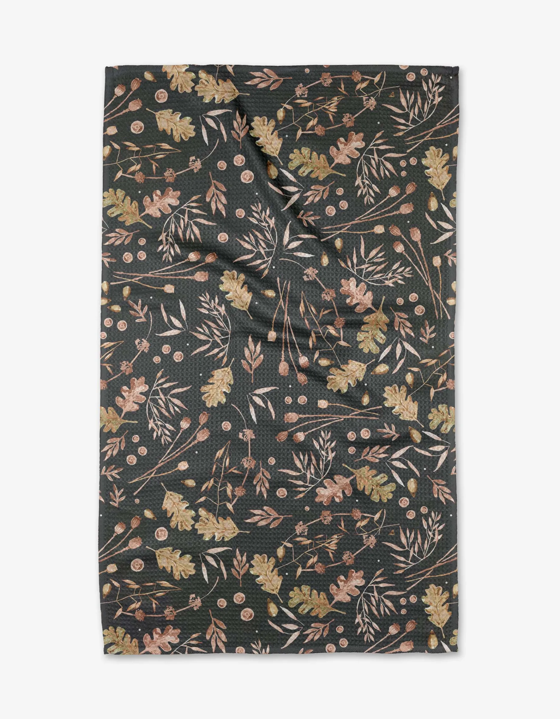 GEOMETRY Fallen Oak Tea Towel