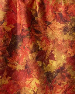 GEOMETRY Falling Foliage Tea Towel