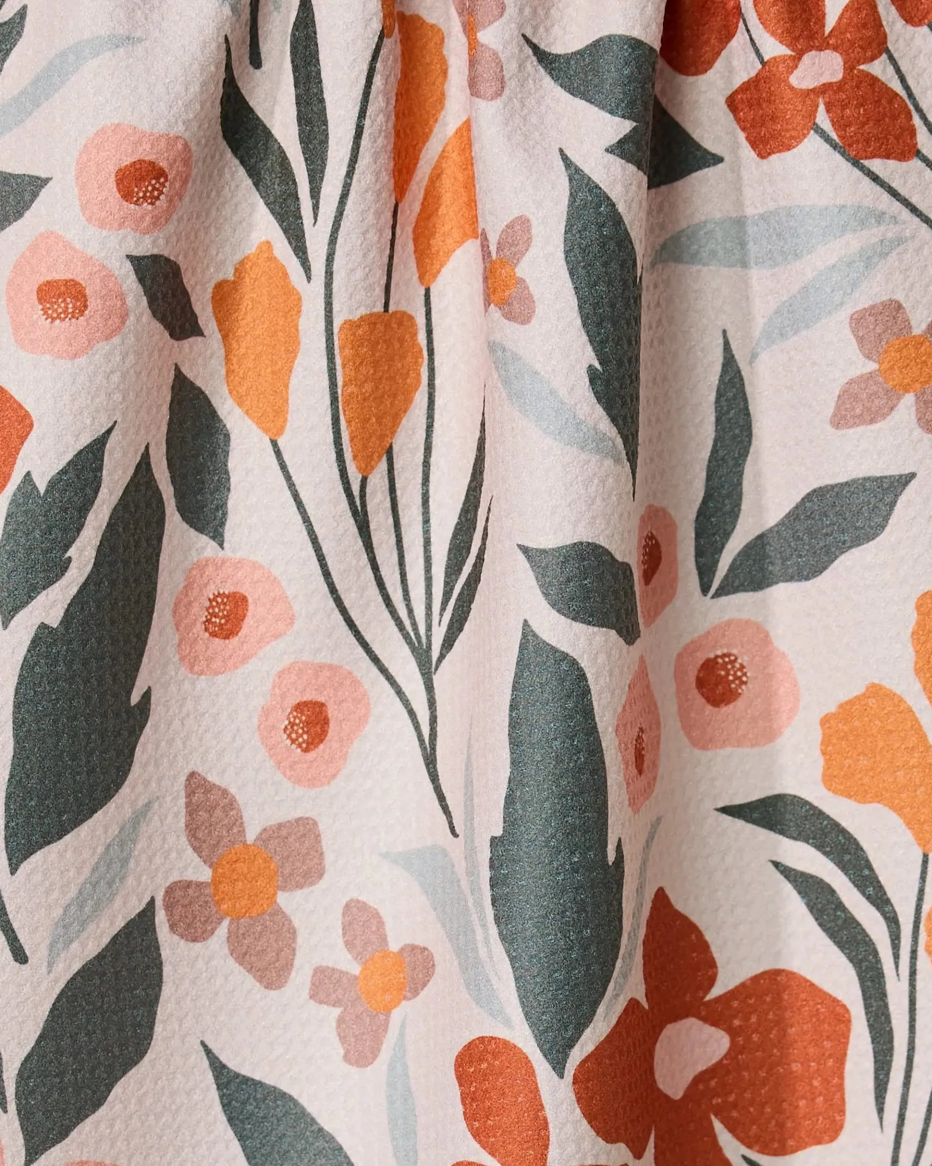 GEOMETRY Fallowers Tea Towel