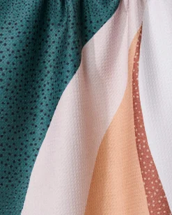 GEOMETRY Fan Tea Towel