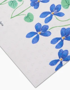 GEOMETRY February Violets Not Paper Towel
