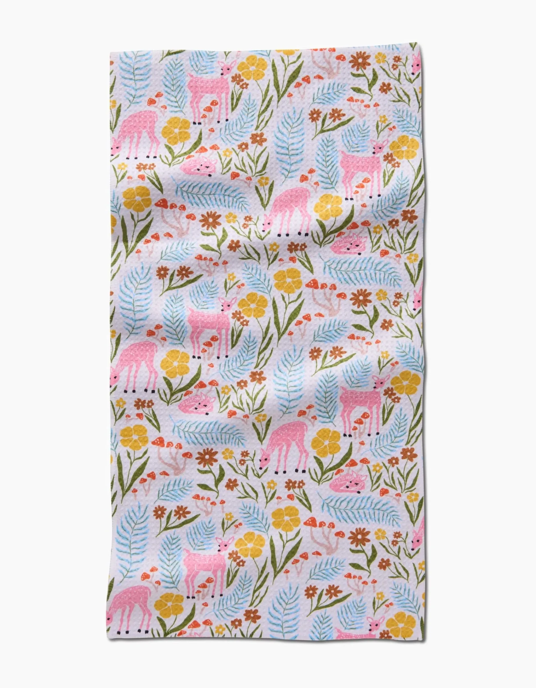 GEOMETRY Fern and Fawn Bar Towel