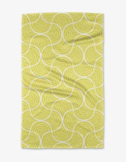GEOMETRY Ferns Tea Towel