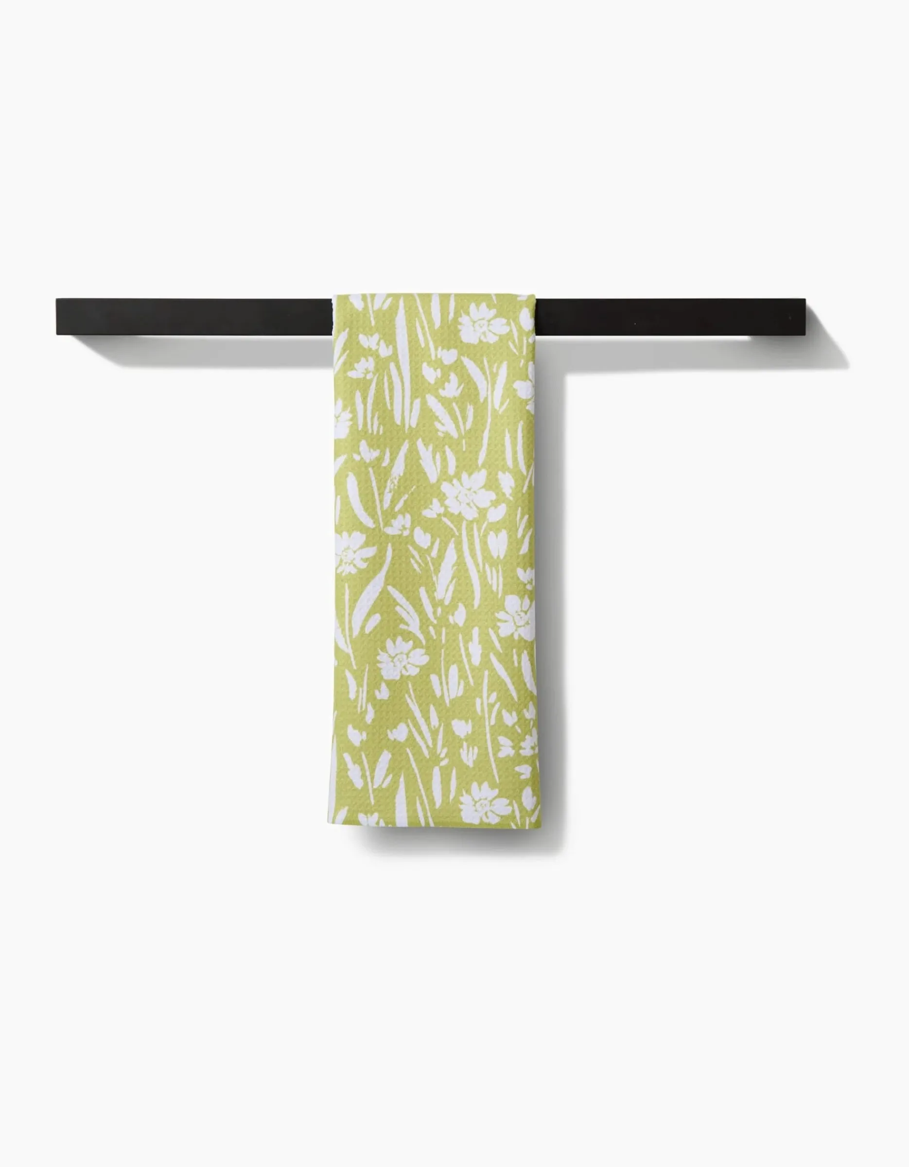 GEOMETRY Field of Wildflowers Tea Towel