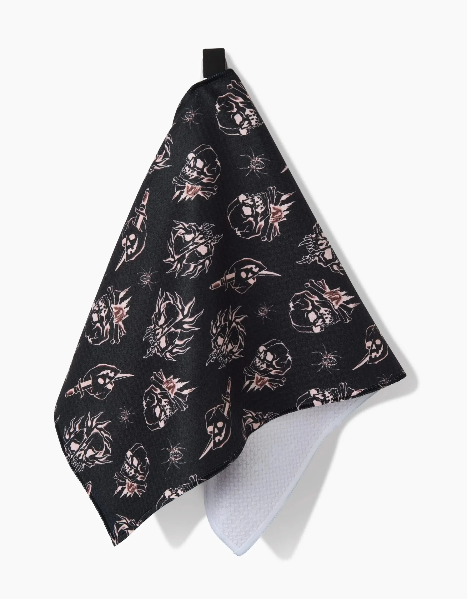 GEOMETRY Fiery Skulls Bar Towel