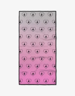 GEOMETRY Fight with Heart Fitness Towel