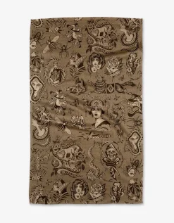 GEOMETRY Flash Tea Towel