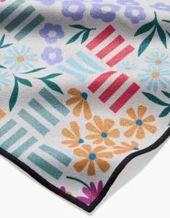 GEOMETRY Floral Garden Beach Blanket