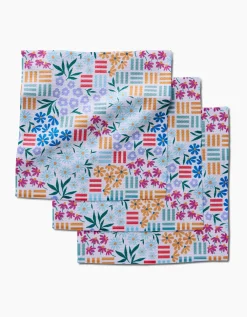 GEOMETRY Floral Garden Dishcloth Set