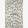 GEOMETRY Floral Stamp Tea Towel