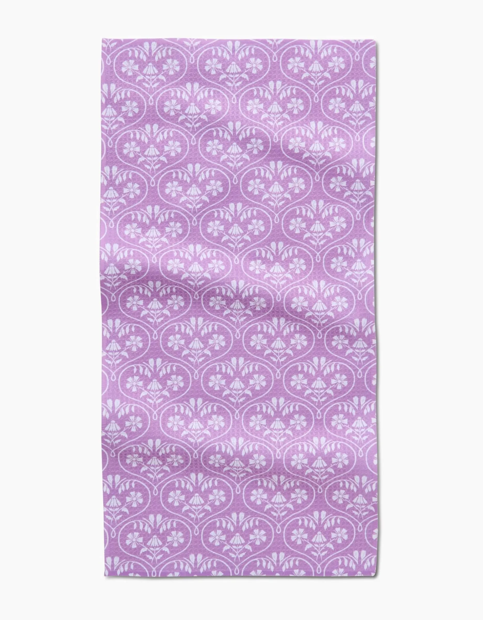 GEOMETRY Floral Vine Hearts Bar Towel