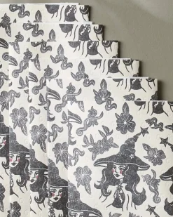 GEOMETRY Floral Witches Not Paper Towel