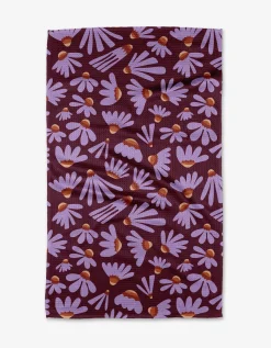 GEOMETRY Flower Pop Tea Towel