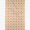 GEOMETRY Flower Power Tea Towel