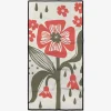 GEOMETRY Flower Stamp Fitness Towel