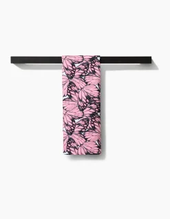 GEOMETRY Flutter by Butterfly Tea Towel