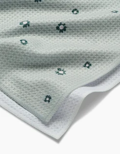 GEOMETRY Forest Daisy Tea Towel