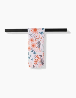 GEOMETRY Forest Foliage Tea Towel