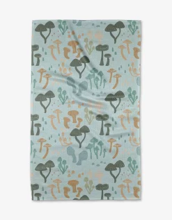 GEOMETRY Forest Friends Tea Towel