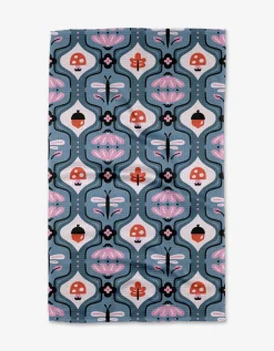 GEOMETRY Forest Garden Tea Towel