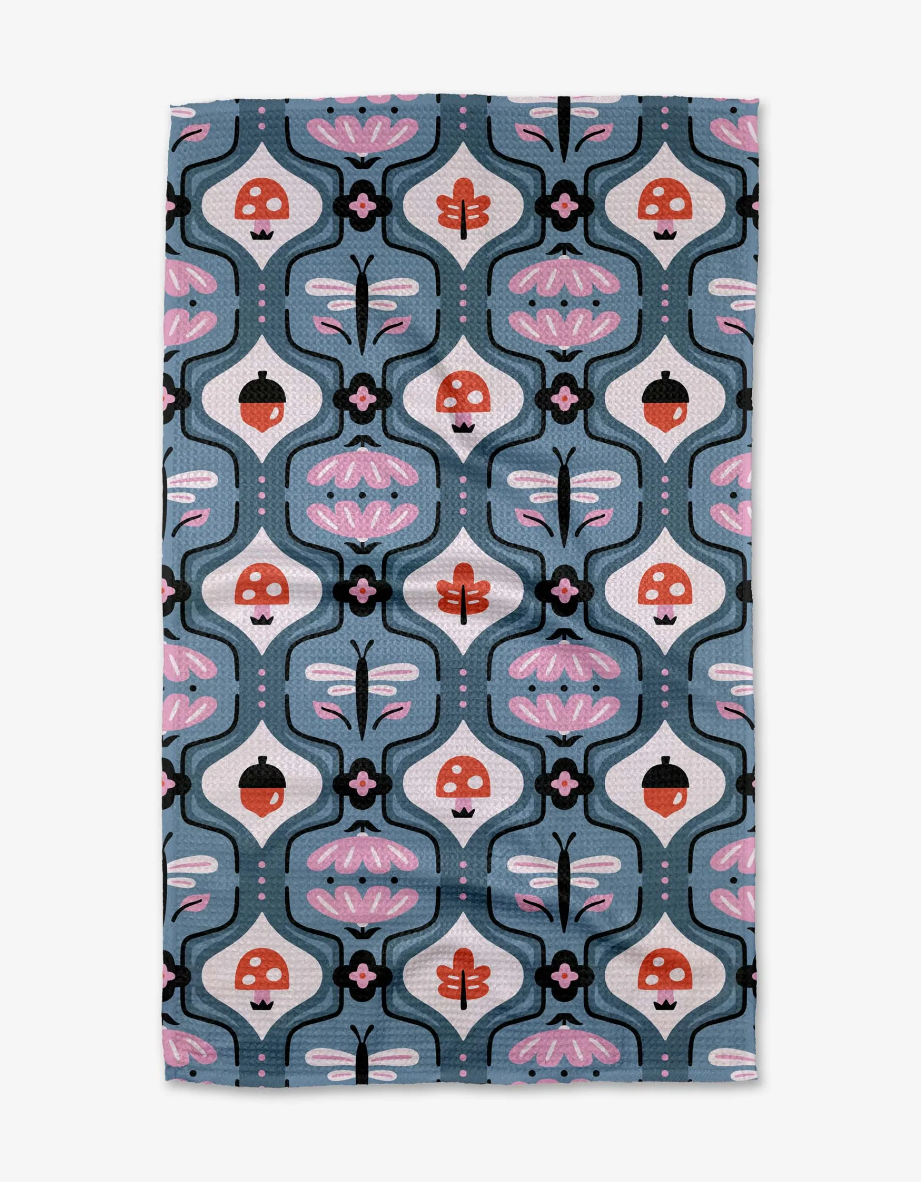 GEOMETRY Forest Garden Tea Towel