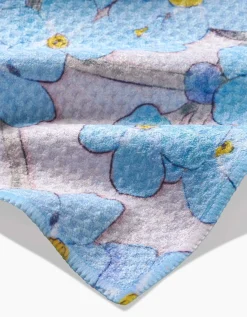 GEOMETRY Forget Me Not Floral Tea Towel
