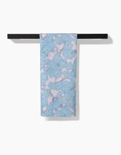 GEOMETRY Forget Me Not Floral Tea Towel