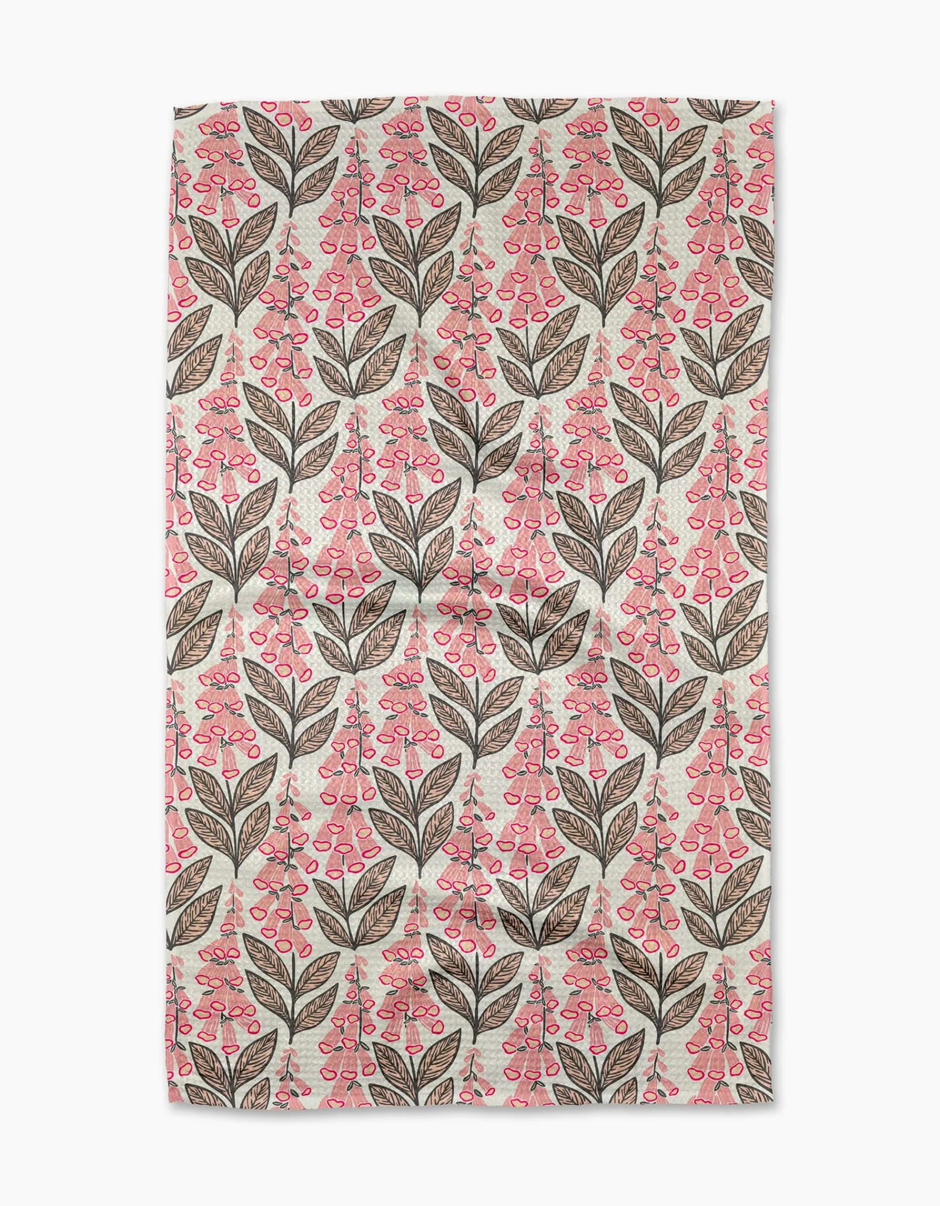 GEOMETRY Foxglove Finery Tea Towel