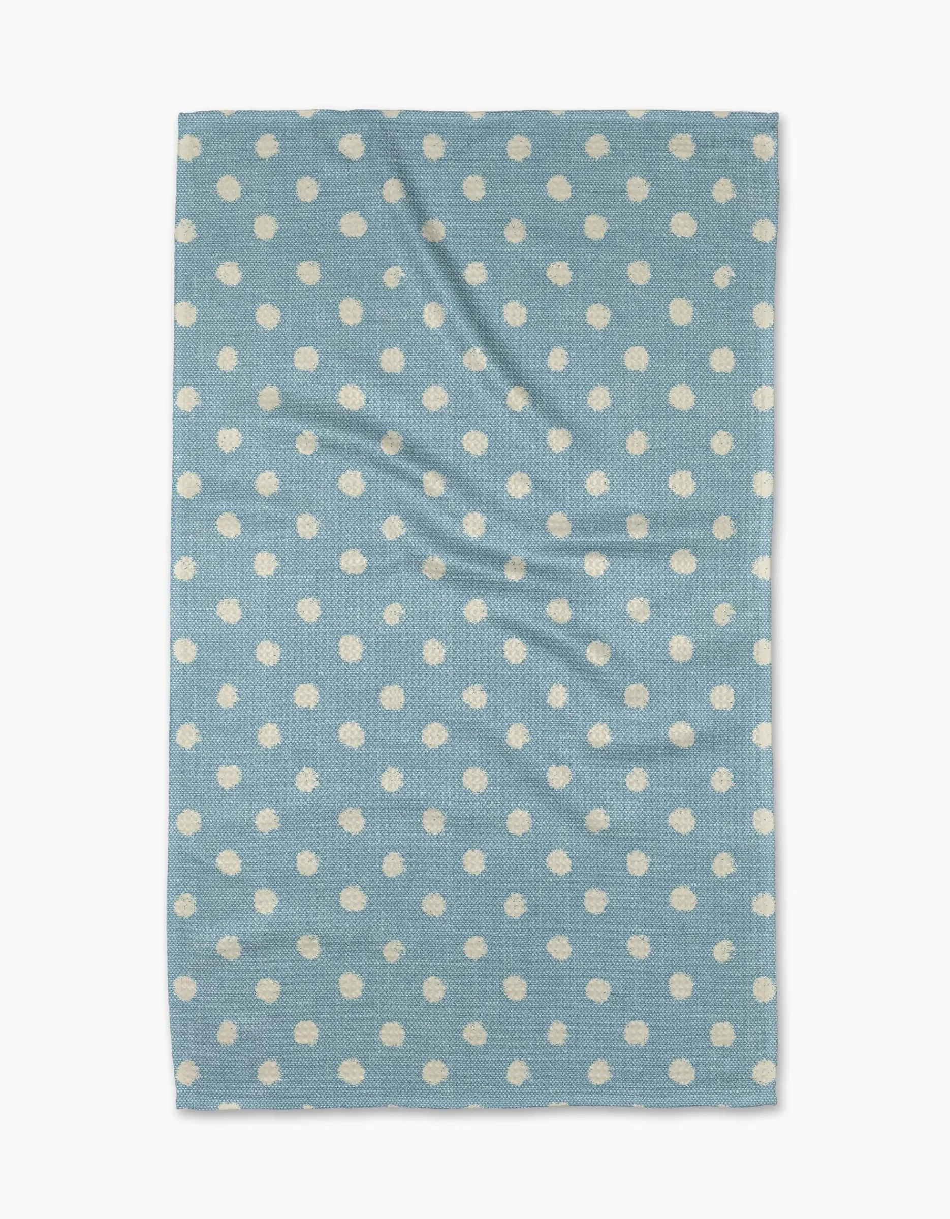GEOMETRY Freckle Light Blue Tea Towel