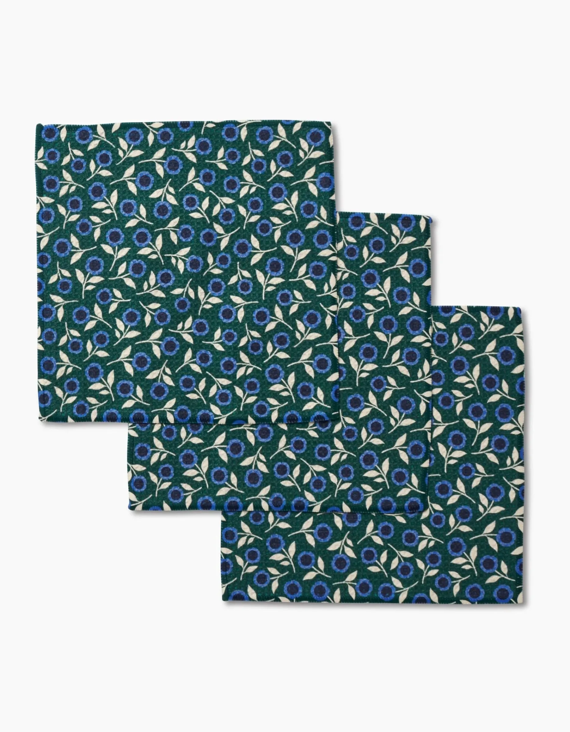 GEOMETRY Friendly Fleurs Dishcloth Set