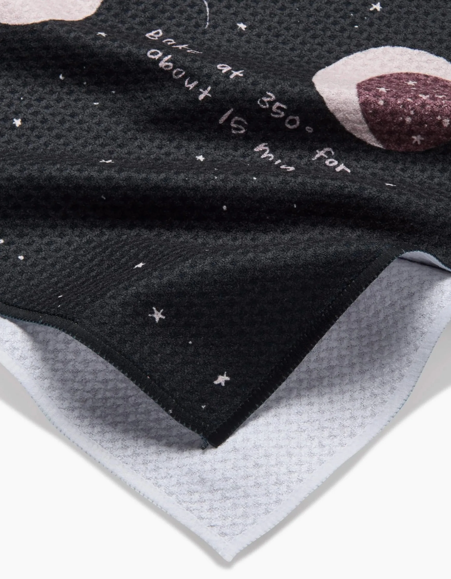 GEOMETRY Full Moon Cookies Tea Towel